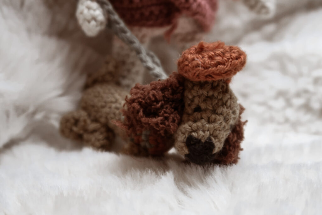 Crochet dog 
